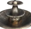 vidaXL Vogelbad mit Springbrunnen Bronzen 50×91 cm Produktbild-Vorschau 2