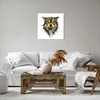 Bild auf Leinwand - Leinwandbild - Wolf Tier Wald - 50x50cm Produktbild-Vorschau 6