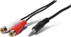 Prise jack 3,5mm stéréo/ 2 RCA femelles, 0,2m Voir les images du produit 1