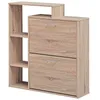 ® Moderner Schuhkipper SAMO Holz 2 Fächer Sonoma Eiche 12 Produktbild-Vorschau 16