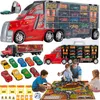 Malplay Spielzeug Autos Set Mit 10 Metallautos Und Großer Produktbild-Vorschau 1