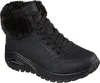 A black Skechers boot with fur trim. Produktbild-Vorschau