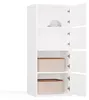 Commode étroite avec portes ATALLA - blanche Voir les images du produit 2