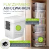 Juskys Aufbewahrungsbox mit Deckel - 6er Set Kunststoff Produktbild-Vorschau 2