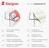 STEIGNER Guarnizione doccia UK03 60 cm (1 pz.) nero - Anteprima dell’immagine prodotto 6