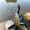 Gans Wasserspeier solarbetrieben – Teichfigur mit Produktbild-Vorschau 3