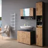 Badmöbel-Set Vicco Irma Goldkraft Eiche/Anthrazit 3 Teile, Produktbild-Vorschau 4