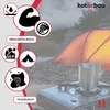 KOTARBAU® Riduttore Fornello Gas Blech 130 x 130mm Nero Anteprima dell’immagine prodotto 6