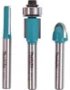 Makita D-30209 Set di punte per fresa 3 pezzi Anteprima dell’immagine prodotto 1