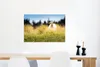 MuchoWow® Poster Lamm im hohen Gras 90x60 cm - Schlafzimmer Produktbild-Vorschau 5