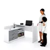 Marlux-Meble Alto Schreibtisch mit Schubladen 3 und 2 Produktbild-Vorschau 2