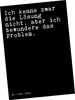 Mr. & Mrs. Panda Postkarte Ich kenne zwar die... - Schwarz Produktbild-Vorschau 1