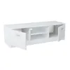 TV-Schrank 120cm breit Lowboard mit matter Oberfläche Produktbild-Vorschau 4