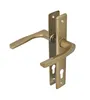 Maniglia ADGO® da 90 mm con piastra dorata rettangolare Anteprima dell’immagine prodotto 4
