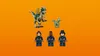LEGO Jurassic World Dilophosaurus Attack set with three minifigures and two dinosaurs. Produktbild-Vorschau