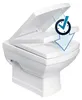 Miska WC wisząca, toaleta podtynkowa Kleopatra 16 z deską Podgląd zdjęcia produktu 2