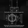 Set WC Bürstenking, scopino con supporto, acciaio Anteprima dell’immagine prodotto 4