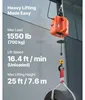 Verricello elettrico SucceBuy da 700 kg, paranco 3 in 1 da Anteprima dell’immagine prodotto 2