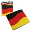 Deutschlandfahne Papierservietten 12 Stück ca. 33 x 33 cm Produktbild-Vorschau 3