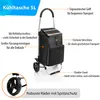 BigDean 2-in-1 Einkaufstrolley klappbar auch als Sackkarre Produktbild-Vorschau 4