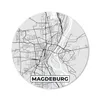 MuchoWow® Mauspad Mousepad Deutschland - Stadtplan - Produktbild-Vorschau 1