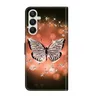 A close-up of a phone case with a butterfly and diamond pattern. Produktbild-Vorschau