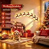 Weihnachtsdeko,3D Selbstklebende Weihnachtliche Produktbild-Vorschau 4