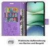 Handy Tasche für Xiaomi Redmi A5 Handyhülle Blumen Hülle Produktbild-Vorschau 4