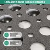 Avalo Badmat / Antislipmat Douche - 53x53CM - Zwart - Met Productafbeelding-voorbeeld 7