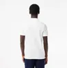Lacoste L1212 Short Sleeved Ribbed Collar S Couleur Blanc Voir les images du produit 3