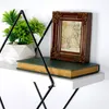 Skye Decor, Wr057, Dekoratives Wandregal aus Metall, Weiß, Produktbild-Vorschau 3