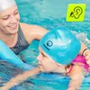 TSUNAMI Kinder Silikon Schwimmkappe, Pool Training, Produktbild-Vorschau 2