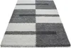 Hochflor Teppich Gianna Läufer, Farbe: Hellgrau, Produktbild-Vorschau 3