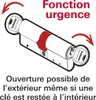 Cylindre de serrure double entrée Transit 2, débrayable, Voir les images du produit 7