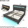 okwish  Polsterbett 180x200, Jugendbett Ohne Produktbild-Vorschau 7