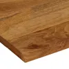 vidaXL Stolová deska se stromovou hranou 100x80x2,5 cm z Náhled obrázku produktu 5