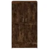 vidaXL Regál Smoked Oak 82,5x30,5x150 cm odvodený výrobok z Náhľad obrázku produktu 4
