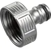 Premium Hahnverbinder 33,3mm (G 1") (silber) Produktbild-Vorschau 1