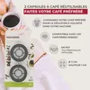 Kit de 2 capsules à café réemployables compatibles Senseo Voir les images du produit 3