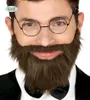 Barbe complète brune pour hommes Voir les images du produit 1