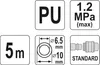 Tuyau spiralé enPolyuréthane6,5 mm x 10 mm x 5 m avec Voir les images du produit 2