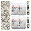 Steinteppich SET Marmorkies 100kg + 4 x PU-Bindemittel für 10m² 4/8mm Ice Grau Produktbild-Vorschau