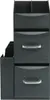 A black desk organizer with drawers and compartments. Náhľad obrázku produktu
