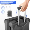 Mulisoft Gepäcksets 4 Teilig Kofferset mit Beautycase ABS Produktbild-Vorschau 4