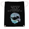 Mr. & Mrs. Panda Drawstring Bag Walfisch Thunfisch - Produktbild-Vorschau 2