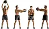 Medizinball - Crossfitball - Balle de médecine - Cuir noir Voir les images du produit 2