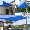 Sonnenschutzplane Segel Markise marineblau wasserdicht 4x4m Produktbild-Vorschau 16