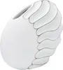 Mauro Ferretti Vase Linien 34x11,5x24,5 cm weiß gewaschen Produktbild-Vorschau 2