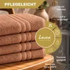 Zestaw 4 ręczników kąpielowych Lavea® 50x100 cm - Elena, Podgląd zdjęcia produktu 2