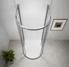 Polysan EASY Halbkreis-Duschabtrennung 900x900mm, Klarglas Produktbild-Vorschau 2